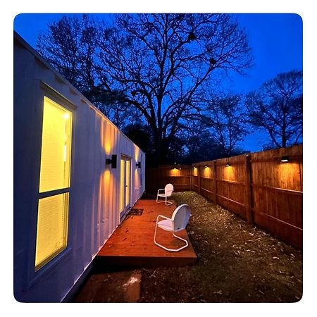 Nomehaus Shipping Container Studio Residential Neighborhood Athens Exterior photo